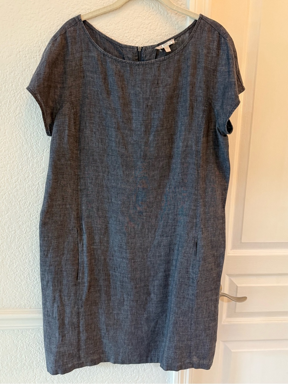 Eileen Fisher Denim Hue Shift Dress